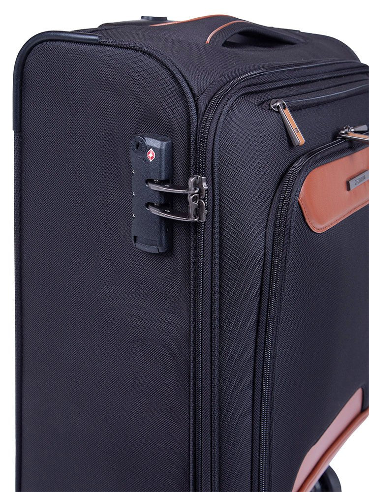 Cellini Monte Carlo 53cm Carry - on Spinner | Black - KaryKase