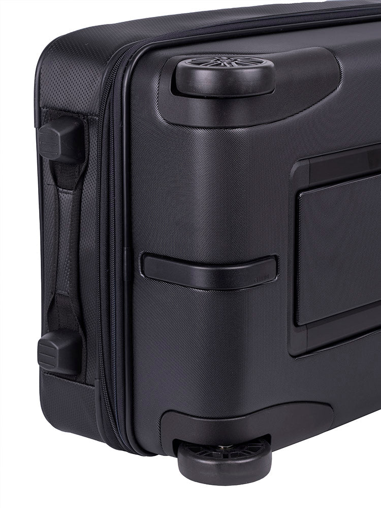 Cellini Pro X 2 Wheel Carry - On Pullman with Oversized Fastline Wheels | Black - KaryKase