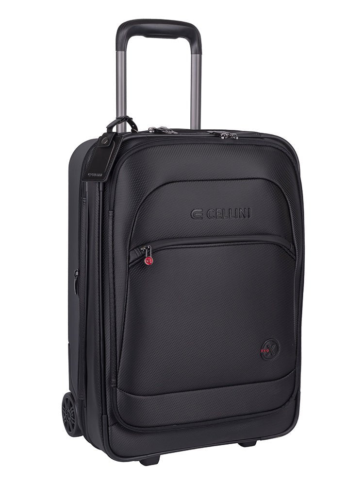 Cellini Pro X 2 Wheel Carry - On Pullman with Oversized Fastline Wheels | Black - KaryKase