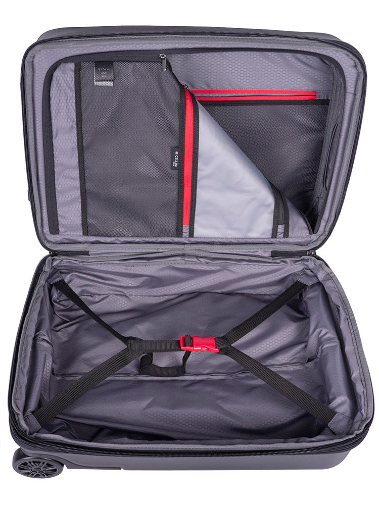 Cellini Pro X 2 Wheel Carry - On Pullman with Oversized Fastline Wheels | Black - KaryKase