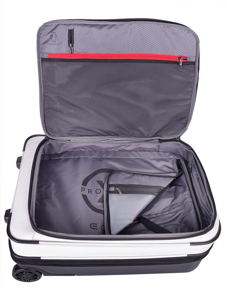 Cellini Pro X 2 Wheel Carry - On Pullman with Oversized Fastline Wheels | White - KaryKase