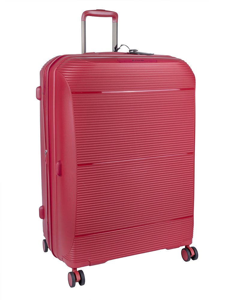 Cellini Qwest Large 4 Wheel Trolley Case | Red - KaryKase