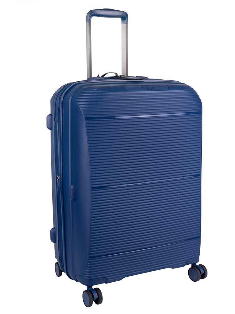 Cellini Qwest Medium 4 Wheel Trolley Case | Navy - KaryKase