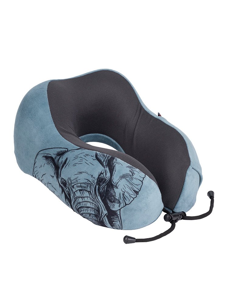 Cellini Safari Roll-Up Memory Foam Travel Pillow - KaryKase