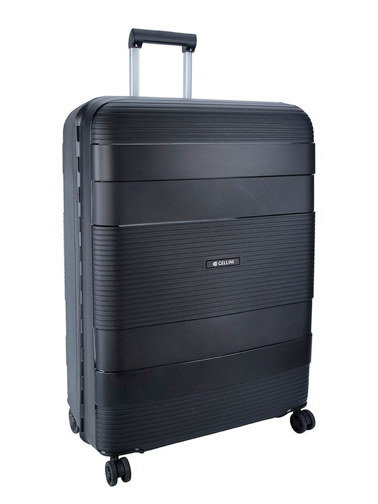 Cellini Safetech 55cm Carry - on Spinner | Black - KaryKase