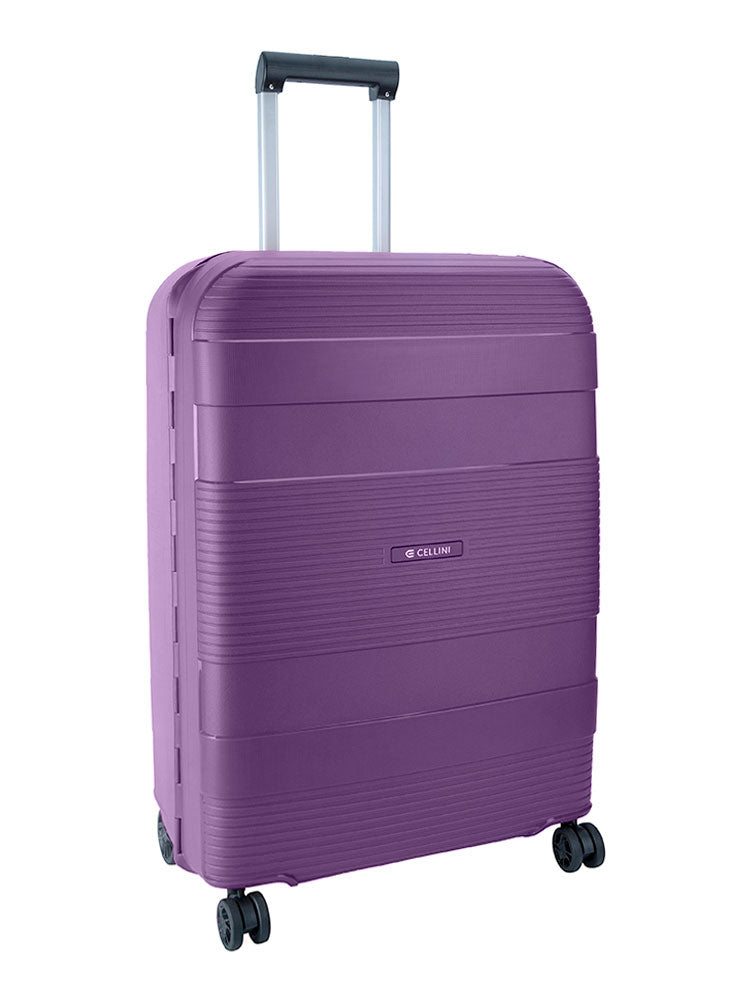 Cellini Safetech 65cm Medium Spinner | Plum - KaryKase