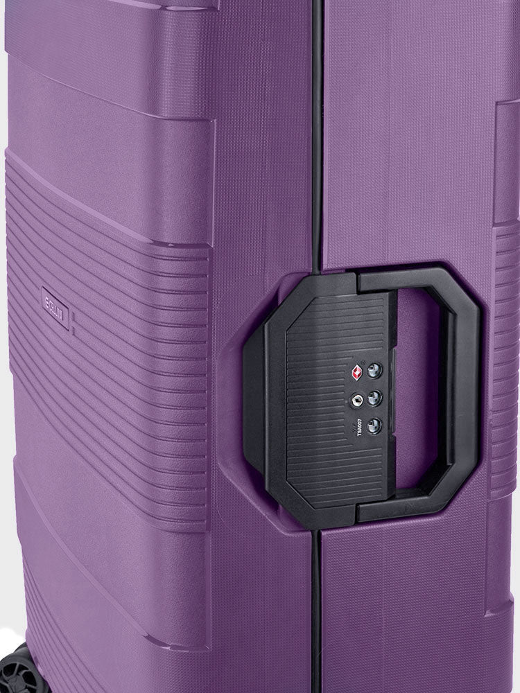 Cellini Safetech 65cm Medium Spinner | Plum - KaryKase