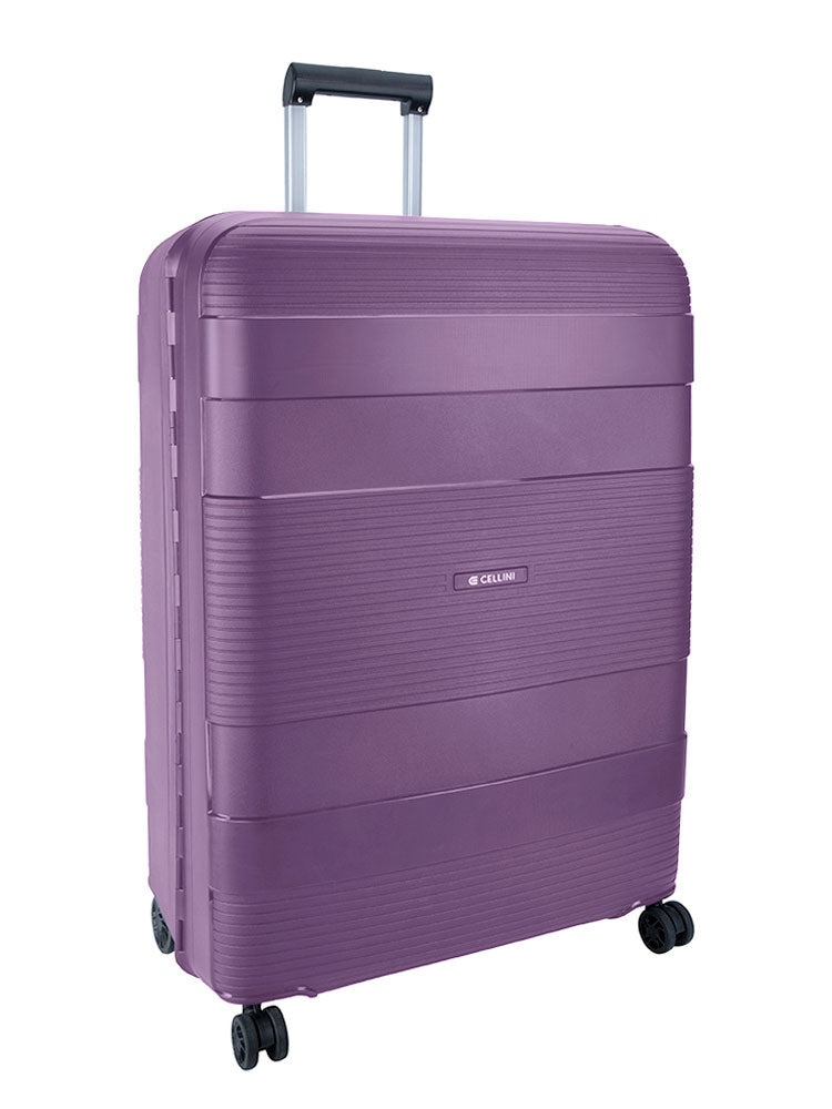 Cellini Safetech 75cm Large Spinner | Plum - KaryKase