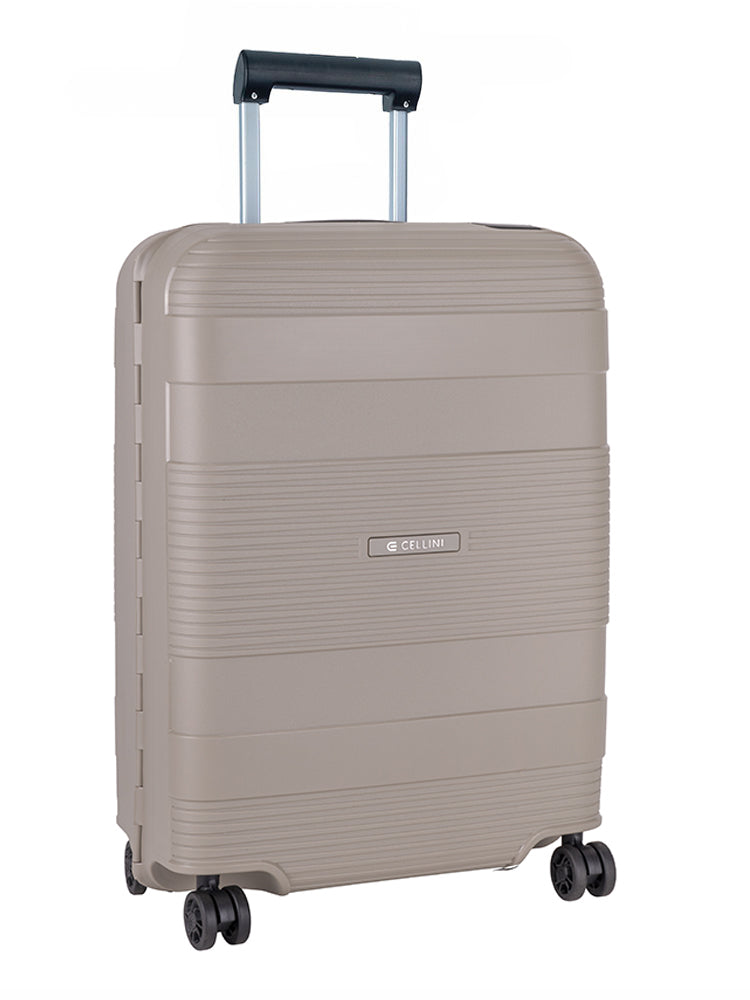 Cellini Safetech 55cm Carry-on Spinner | Rock Brown