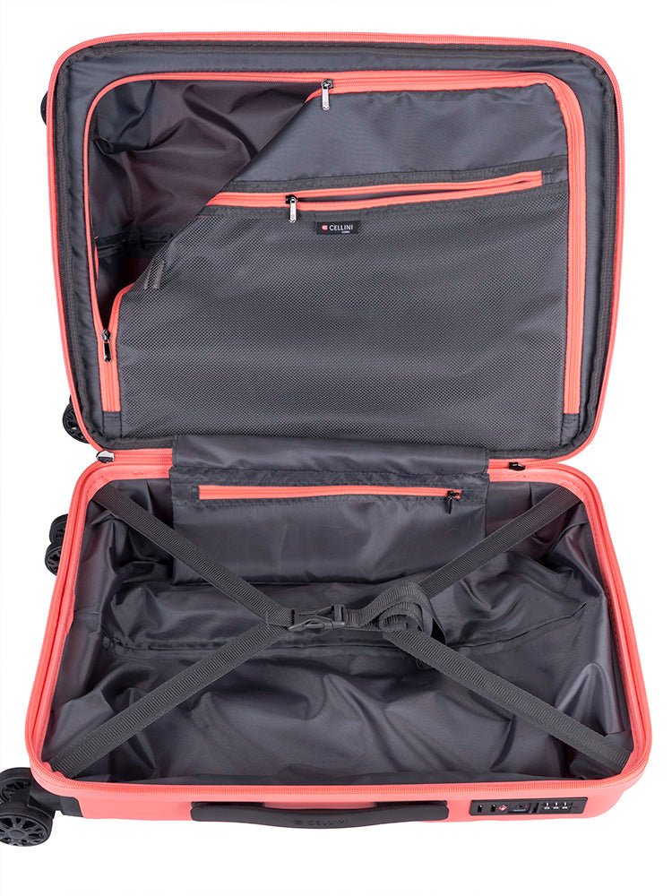 Cellini Sonic Cabin Trolley Spinner | Coral - KaryKase