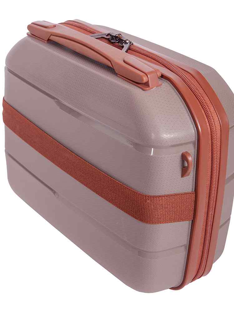 Cellini Spinn Beauty Case | Mink/Tan - KaryKase