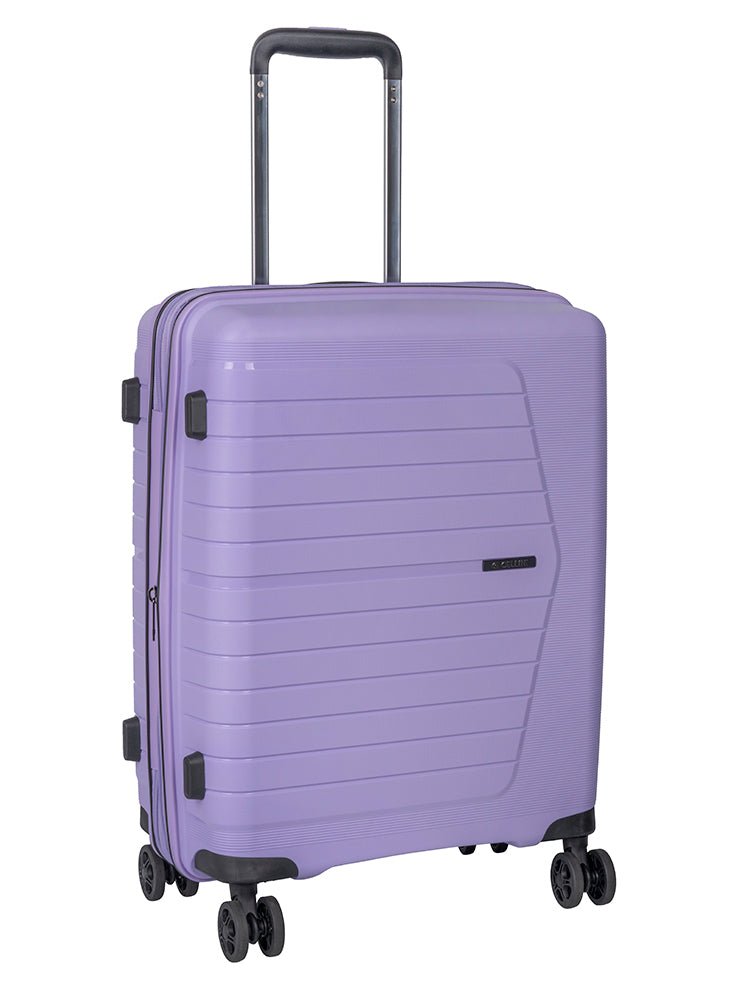 Cellini Starlite Carry - On 4 Wheel Trolley Case | Lilac - KaryKase