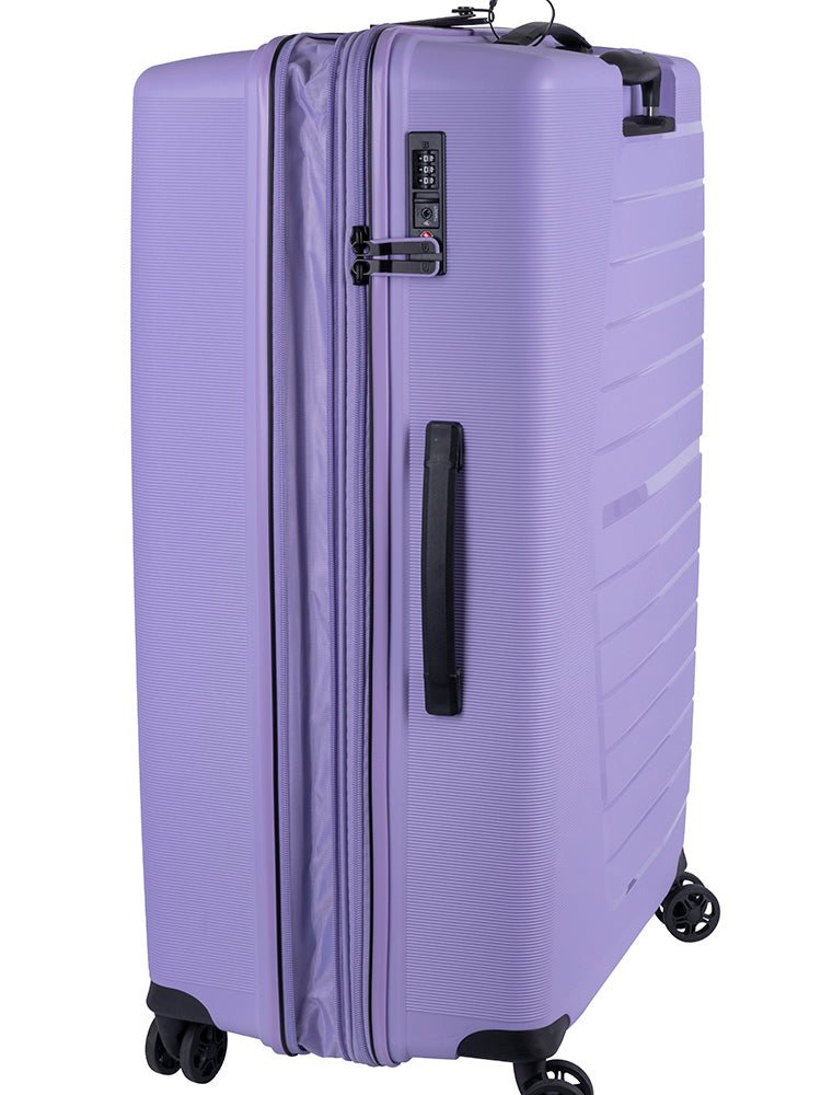 Cellini Starlite Large 4 Wheel Trolley Case |Lilac - KaryKase