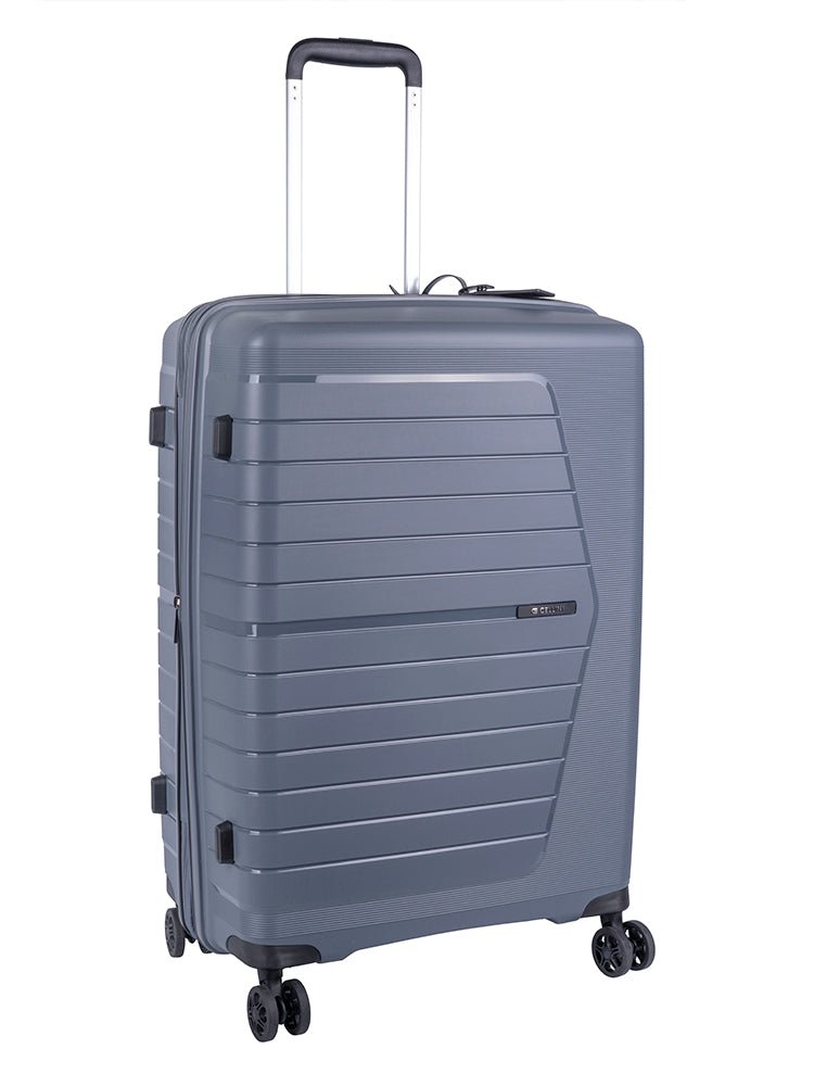 Cellini Starlite Medium 4 Wheel Trolley Case | Grey - KaryKase