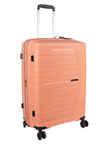 Cellini Starlite Medium 4 Wheel Trolley Case | Peach Fuzz - KaryKase