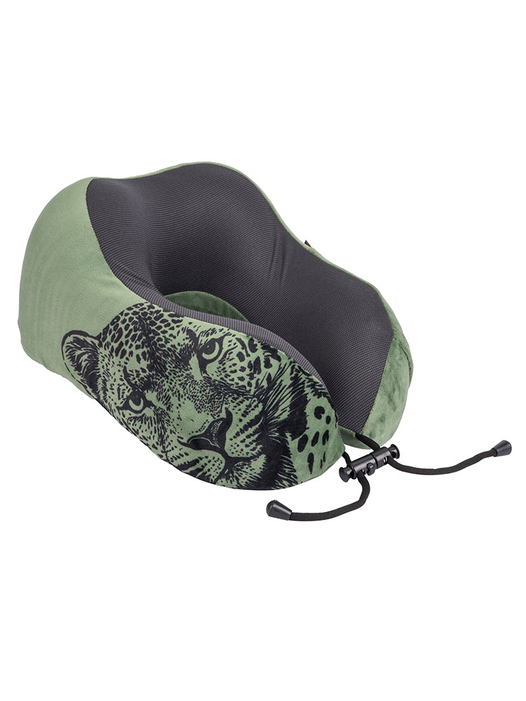 Cellini Safari Roll-Up Memory Foam Travel Pillow