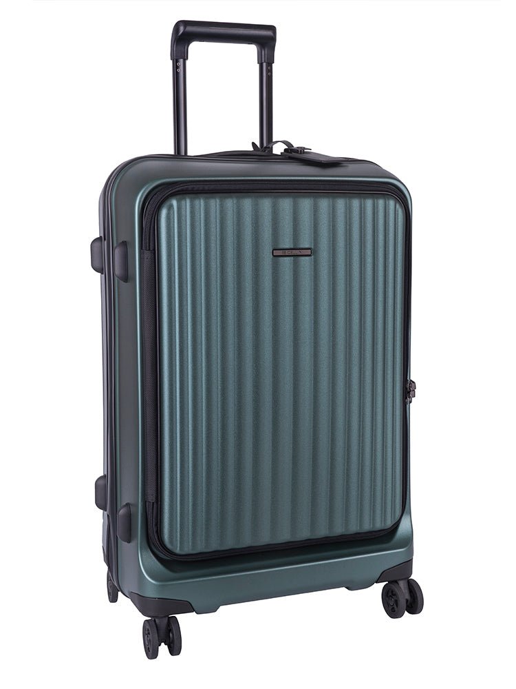 Cellini Tri Pak Medium 4 Wheel Trolley Case Includes 1 Lrg & 1 Med Packing Cube| Green - KaryKase