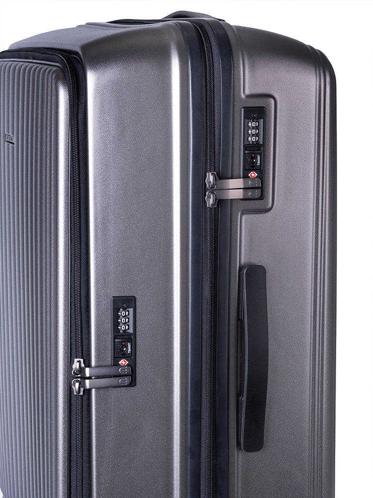 Cellini Tri Pak Large 4 Wheel Trolley Case Includes 2 Large Packing Cube | Champagne - KaryKase