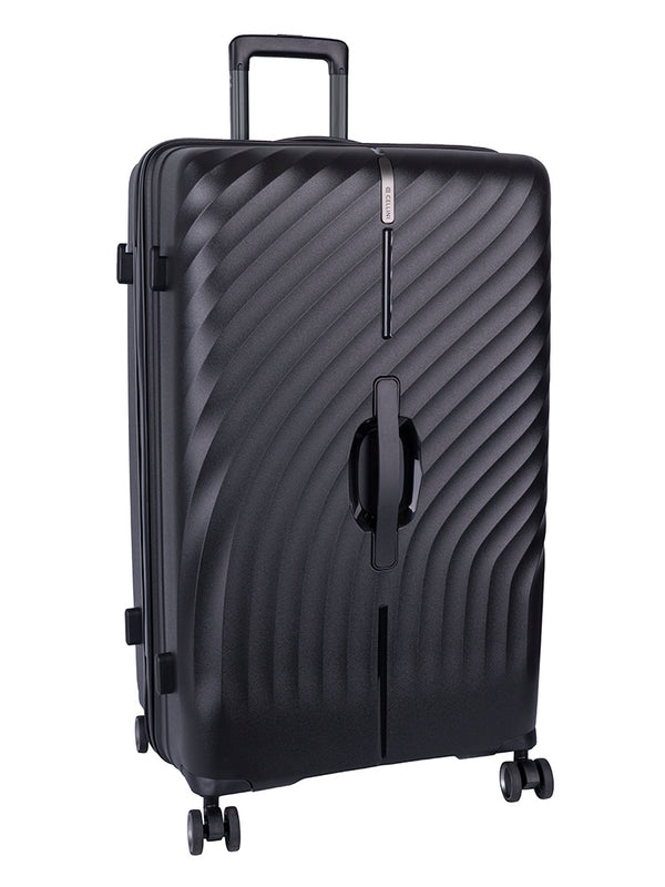 Cellini Xpedition Large Volume 4 Wheel Trolley Trunk | Black