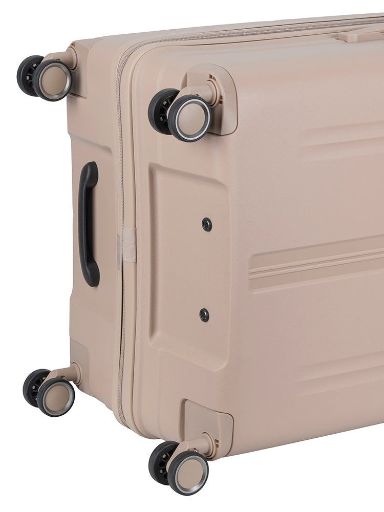 Cellini Xpedition Large Volume 4 Wheel Trolley Trunk | Champagne