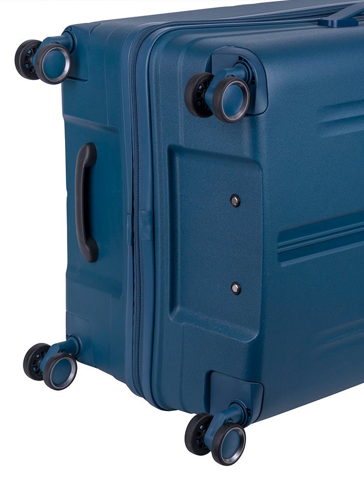 Cellini Xpedition Large Volume 4 Wheel Trolley Trunk | Navy - KaryKase