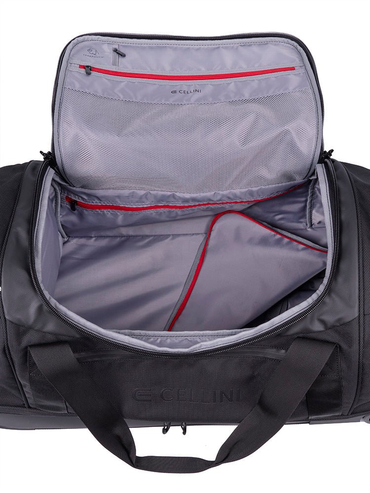 Cellini Xplorer Large Double Decker Trolley Duffel | Black - KaryKase