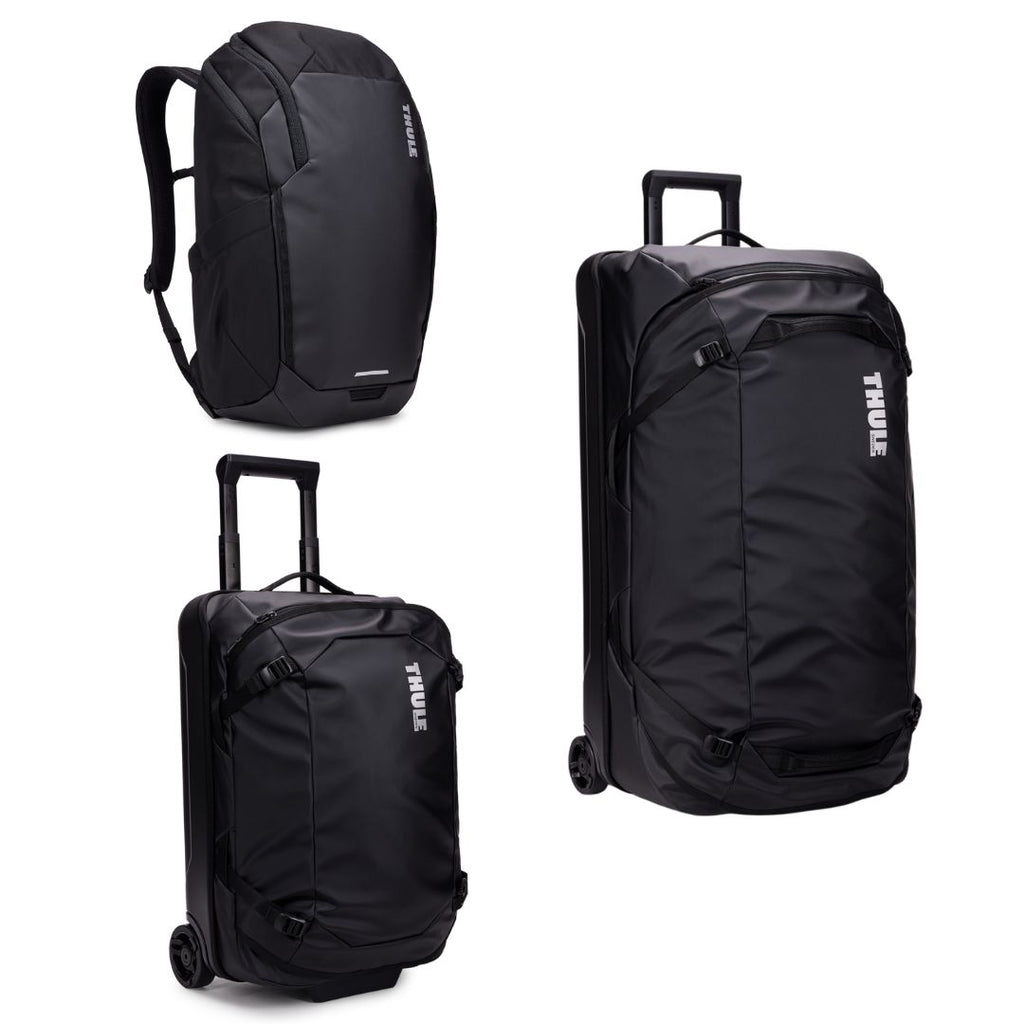 Thule Chasm 3 Piece Luggage Set Black - KaryKase
