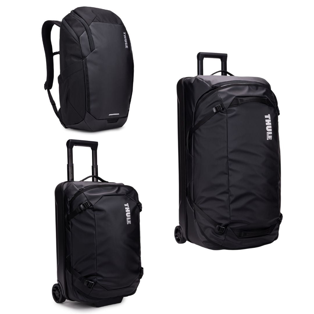 Thule Chasm 3 Piece Luggage Set Black - KaryKase
