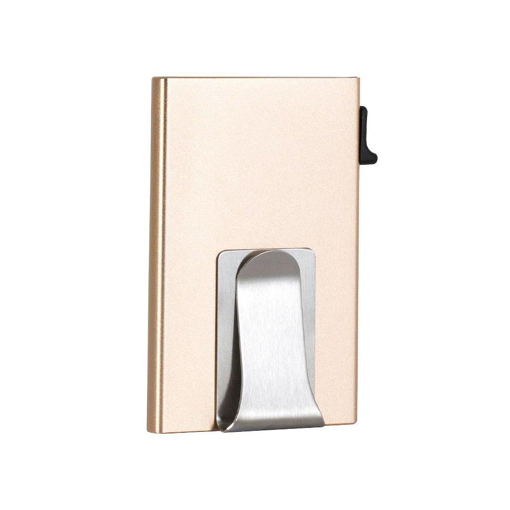 EaziCard RFID Cardholder with Clip | Gold - KaryKase