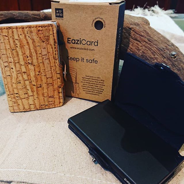 EaziCard RFID Cork 4 Wallet | Gold - KaryKase