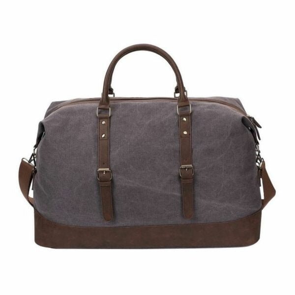 Escape Classic Canvas Large Travel Bag | Dark Grey - KaryKase