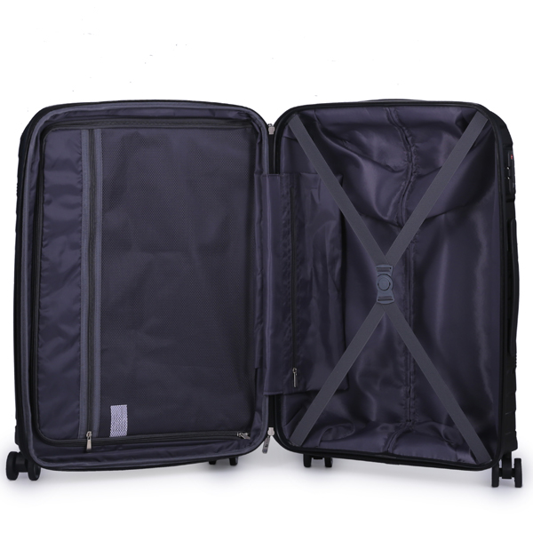 Pierre Cardin Montpellier Luggage Spinner 3 Piece Set | Sky Blue - KaryKase