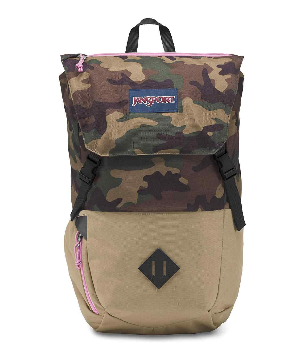 Jansport Pike 15 Laptop Backpack Surplus Camo