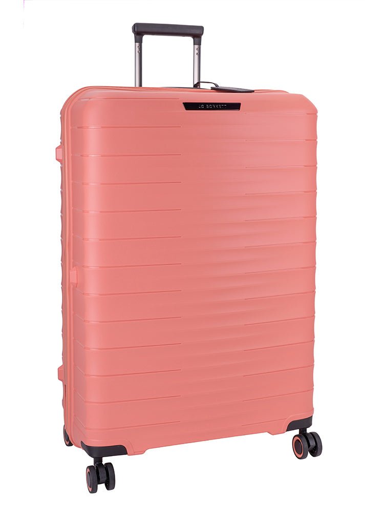 Jo Borkett Onyx 4 Wheel Large 75cm Spinner | Coral - KaryKase