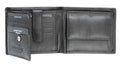 Johnny Black Chicago 8CC Leather Wallet - RFID | Black - KaryKase