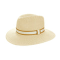 MZANSI Headwear Kalahari Sunset Fedora - Ivory