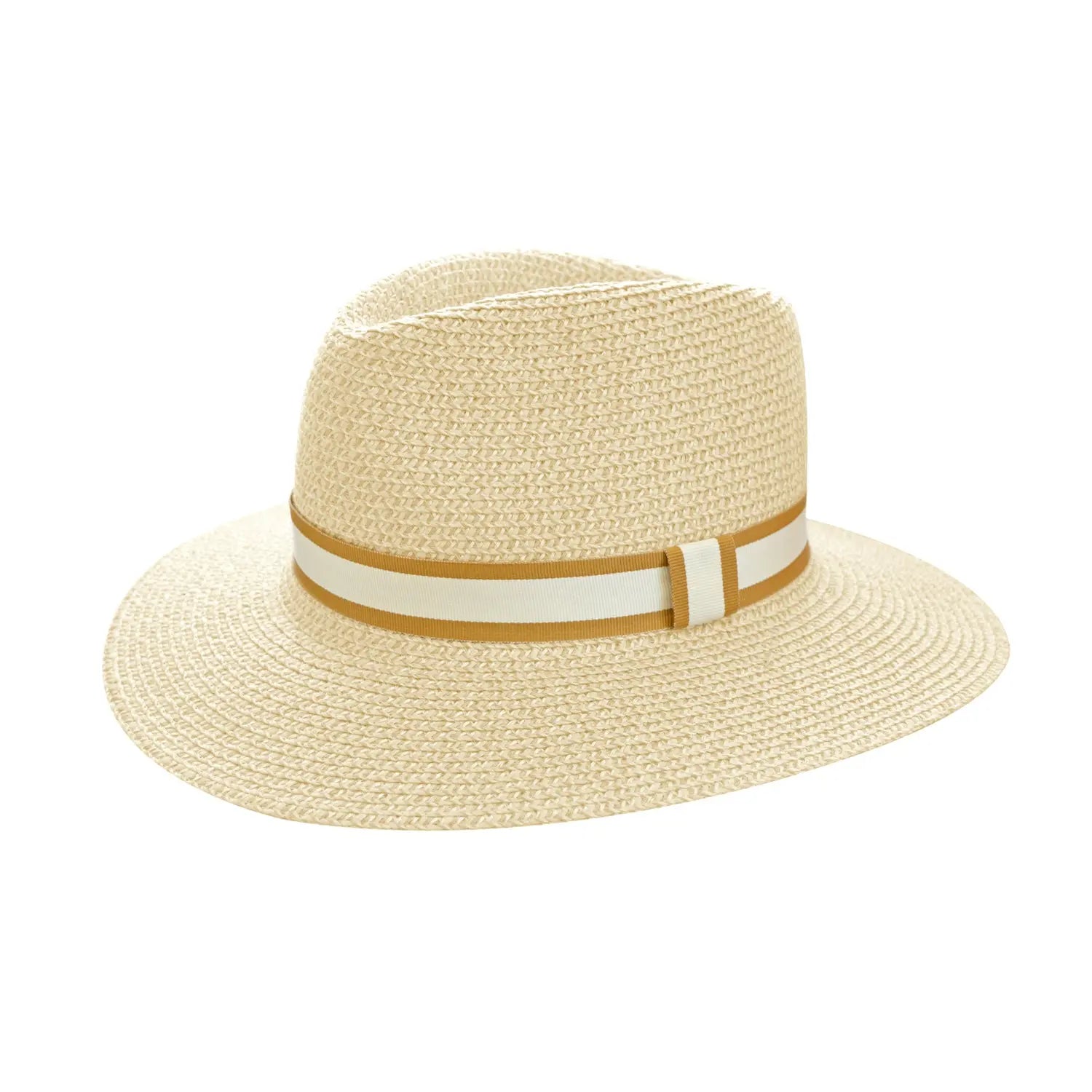 MZANSI Headwear Kalahari Sunset Fedora - Ivory