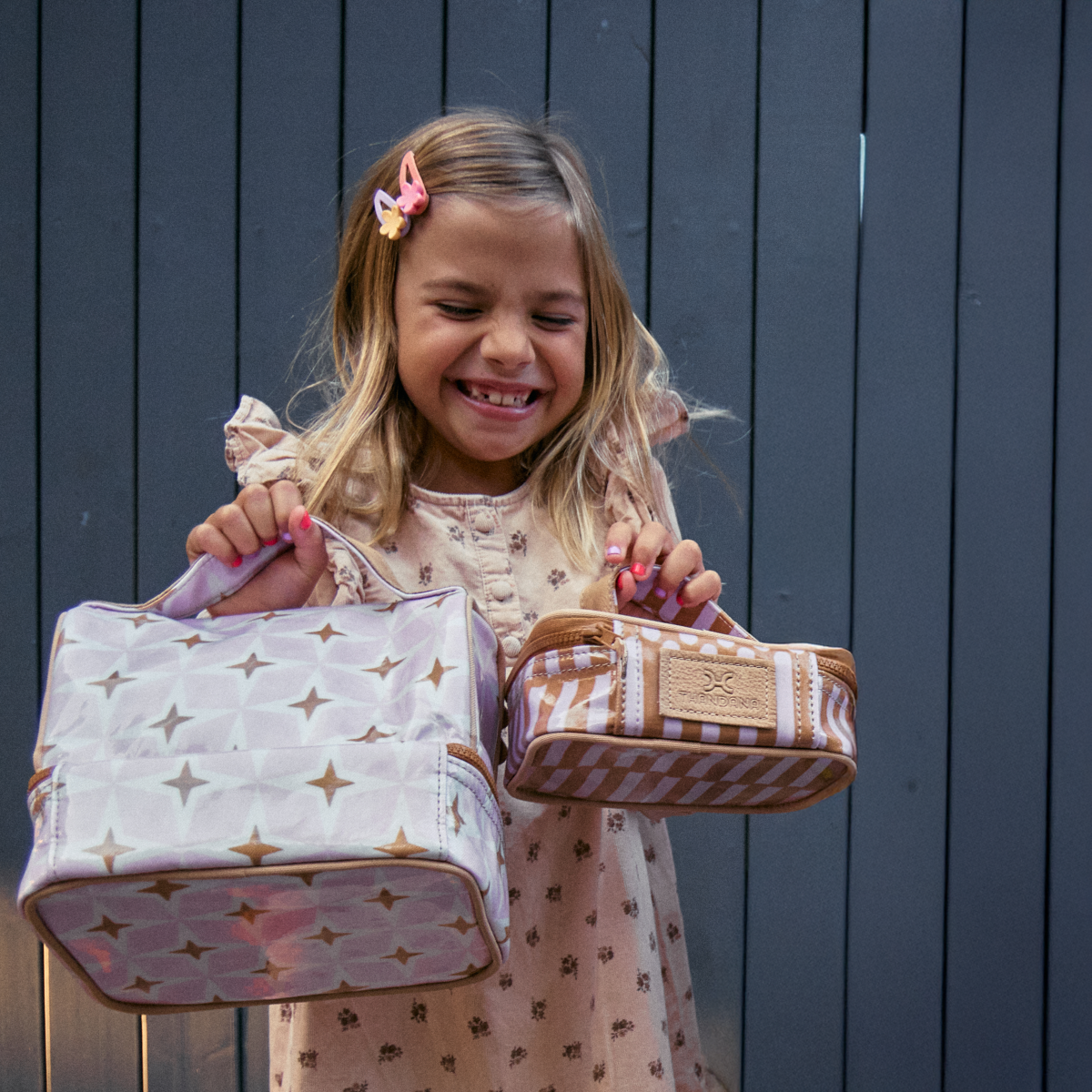 Thandana Kids Laminated Fabric Single Toiletry Case
