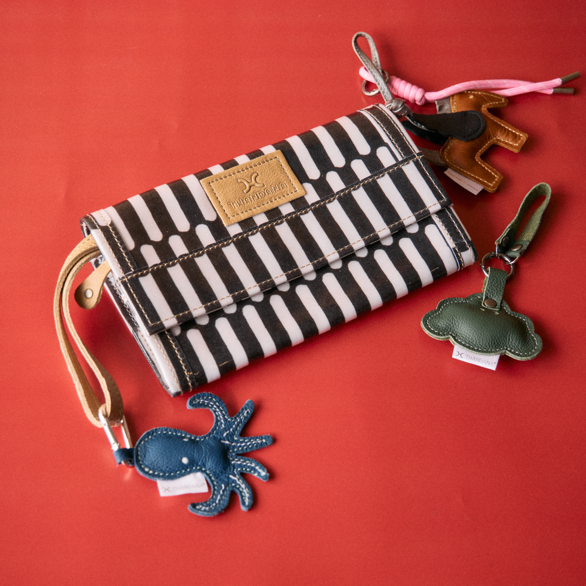 Thandana Kids Laminated Fabric Travel Wallet