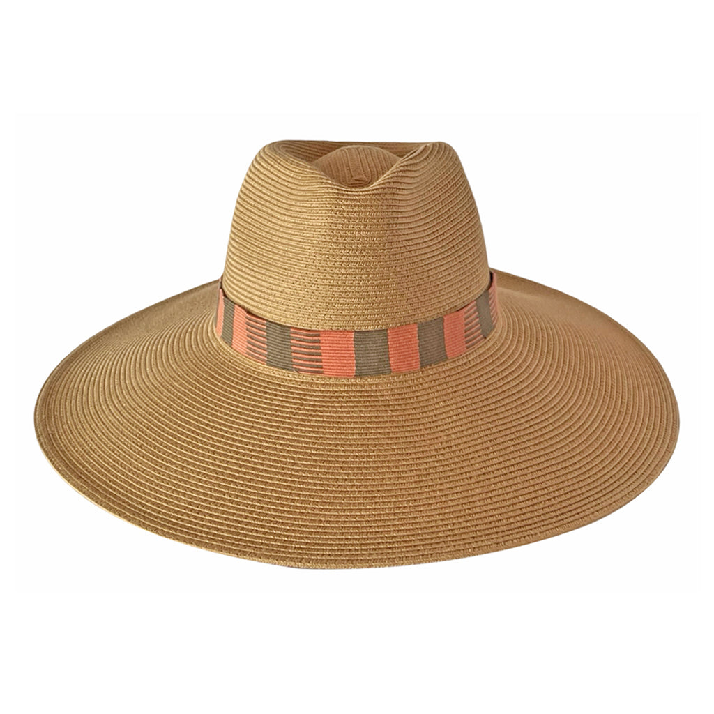 MZANSI Headwear Kikoi Fedora - Camel/Masala