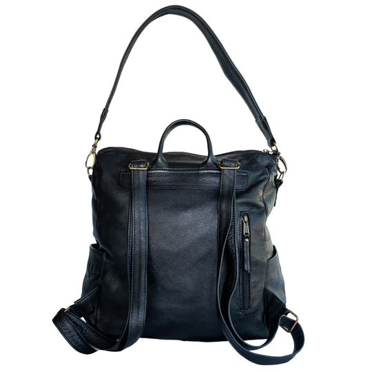 Mally Ladies Backpack | Black - KaryKase