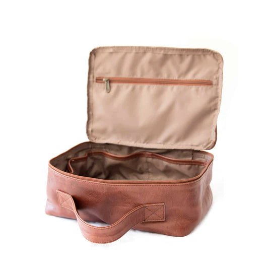 Mally Toiletry Bag | Brown - KaryKase