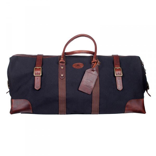 Melvill & Moon Canvas Catalina Duffel Bag | Black - KaryKase