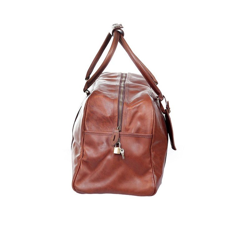 Melvill & Moon Leather Bulawayo Duffel Bag | Brown - KaryKase