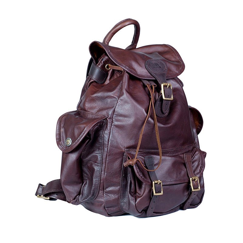 Melvill & Moon Leather Urban Rucksack | Brown - KaryKase