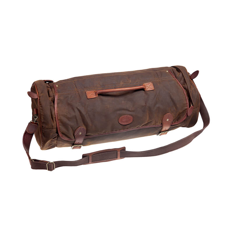 Melvill & Moon Waxed Cotton Pannier Duffel Bag - KaryKase