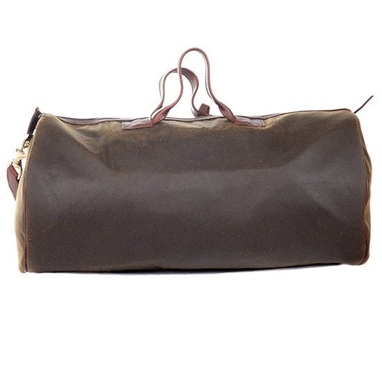 Melvill & Moon Waxed Cotton Short Safari Duffel Bag - KaryKase