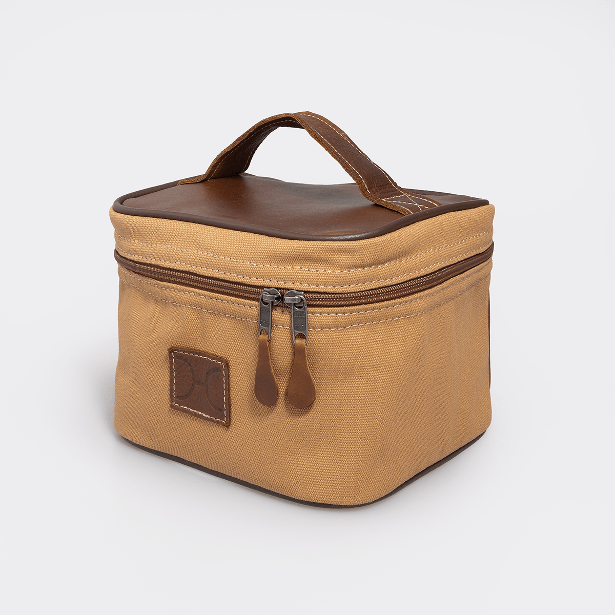 Camel Canvas with Tobac Leather