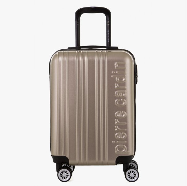 Pierre Cardin Belmont 55cm Cabin Spinner | Metallic Champagne - KaryKase