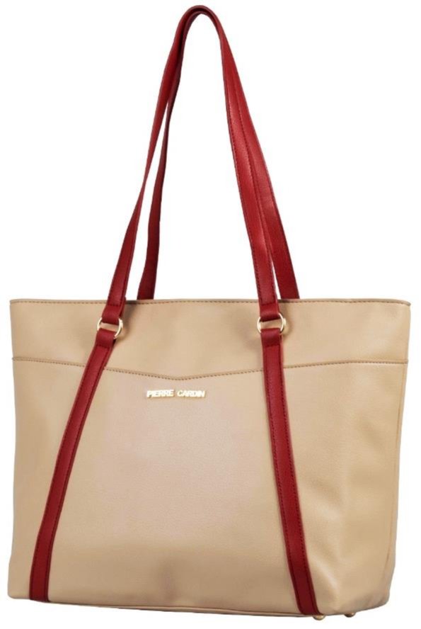 Pierre Cardin Camilla Classic Tote Handbag | Tan - KaryKase